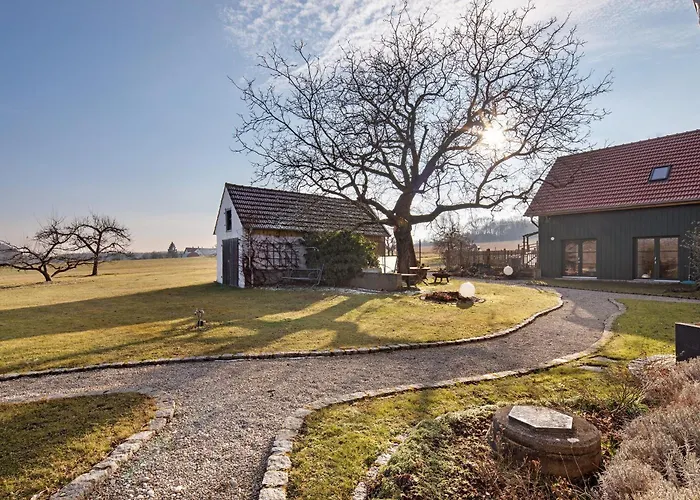 Daire Birkethof Gartenblick Mickhausen