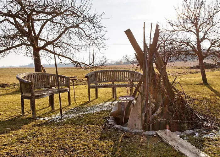 Daire Birkethof Gartenblick Mickhausen